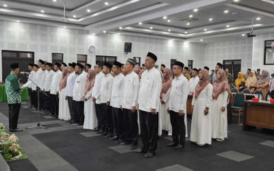 Badko TKA-TPA Kulonprogo Dilantik dan Dikukuhkan